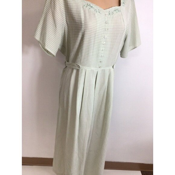 Alyssa Brooke Cottage Core Maxi Dress Womens 1X - Picture 5 of 9